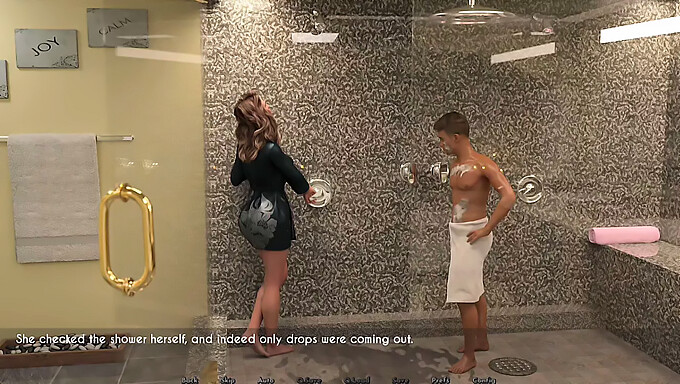 Milf Dylan Laat Haar Grote Natuurlijke Tieten En Grote Lul Zien Onder De Douche