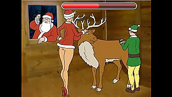 La Señora Claus Se Pone Traviesa En Este Juego De Sexo Caliente