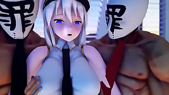 Tonton Payudara Besar Azur Lane Dalam Seks Oral Hentai 3d