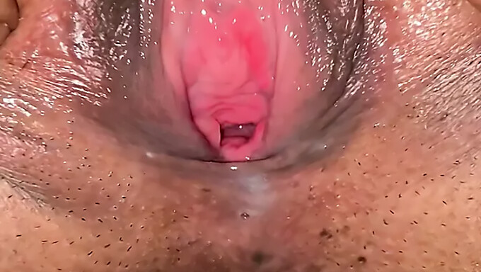 Homemade Video Of A Close-Up View Of A Teenage Amateur Getting Bred